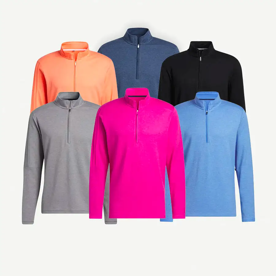 Adidas 3-Stripes Quarter-Zip Pullover