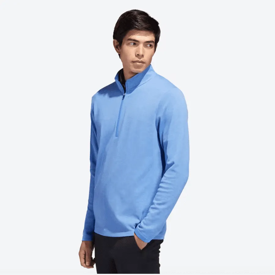 Adidas 3-Stripes Quarter-Zip Pullover