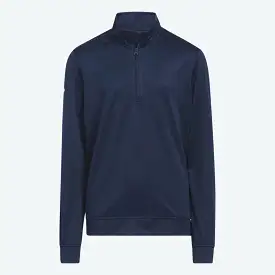 Adidas Boys Heather Quarter Zip Pullover HS3078