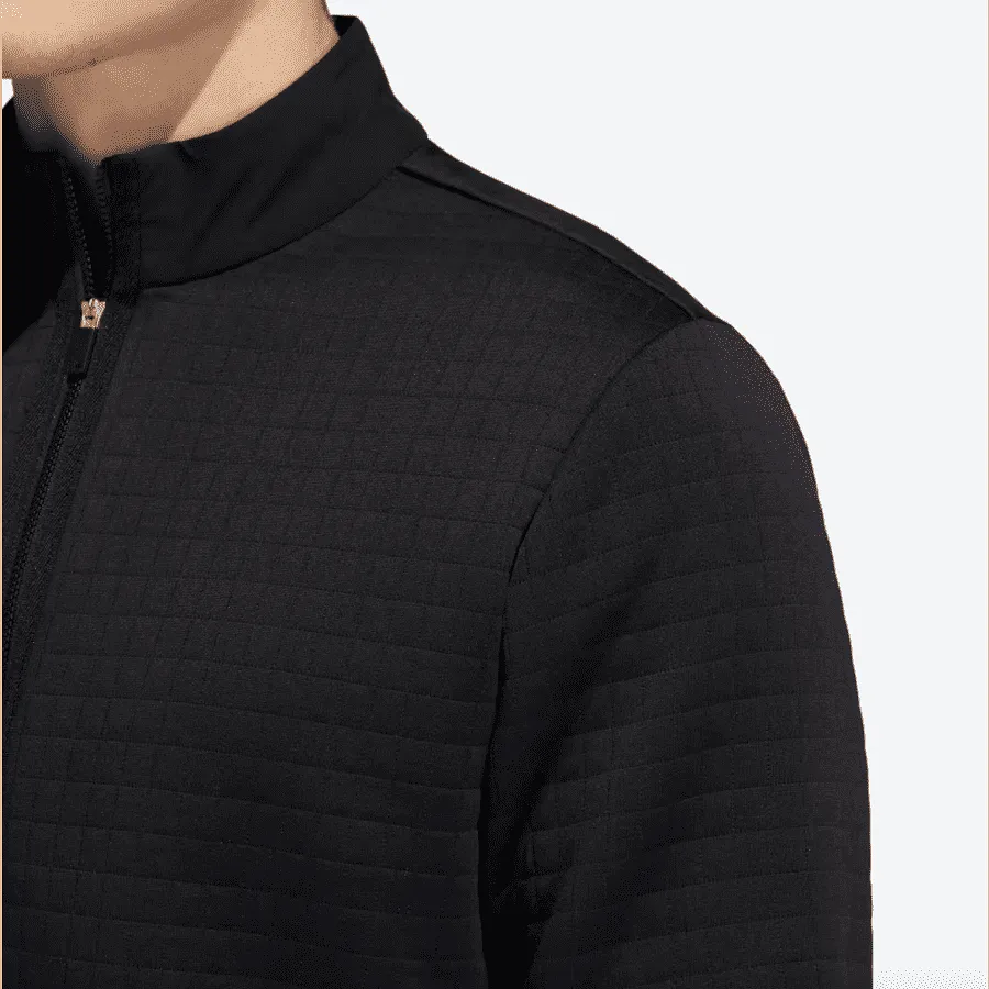 Adidas (DWR) Water Repellent 1/4 Zip Pullover - Black