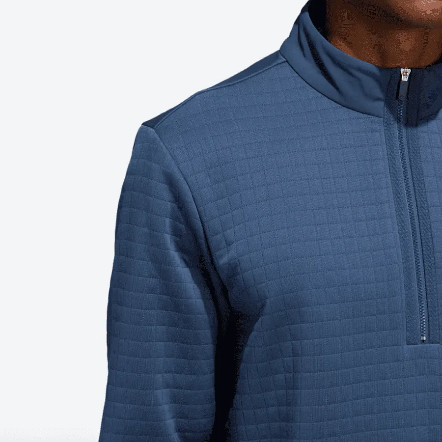 Adidas (DWR) Water Repellent 1/4 Zip Pullover - Navy