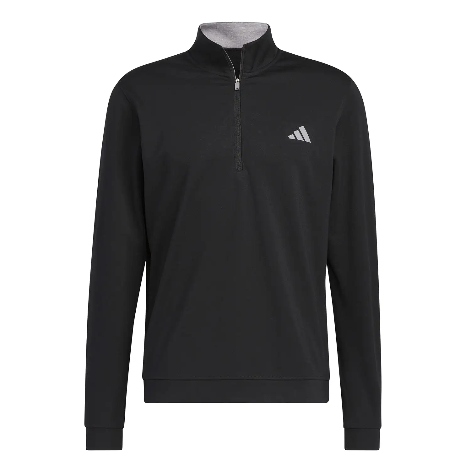 adidas Golf Elevated Quarter Zip Pullover - Black