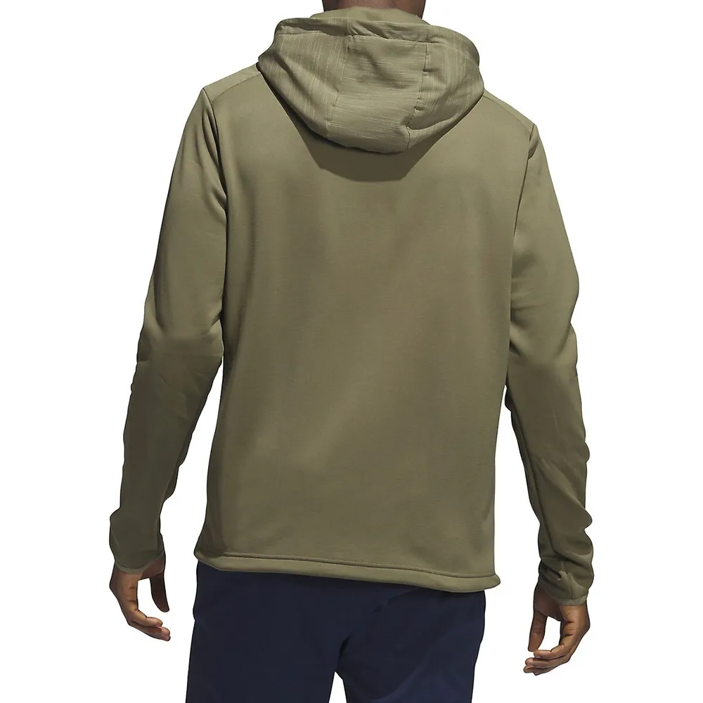 adidas Textured Hooded Pullover Anorak