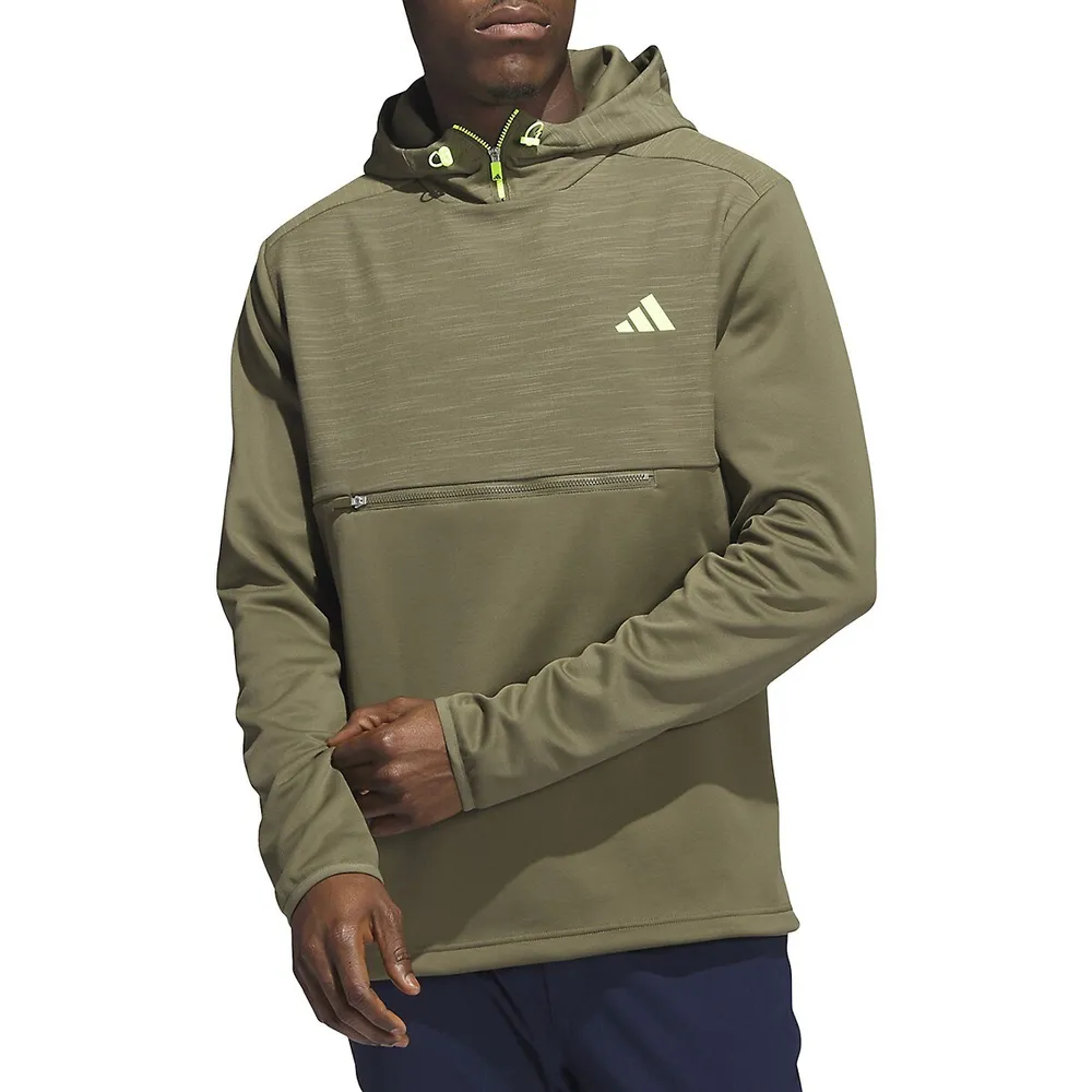 adidas Textured Hooded Pullover Anorak