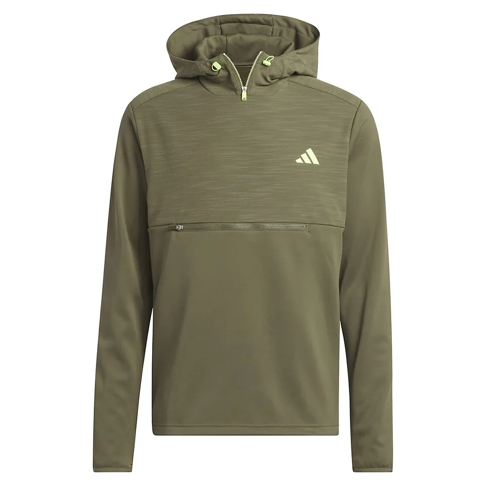 adidas Textured Hooded Pullover Anorak