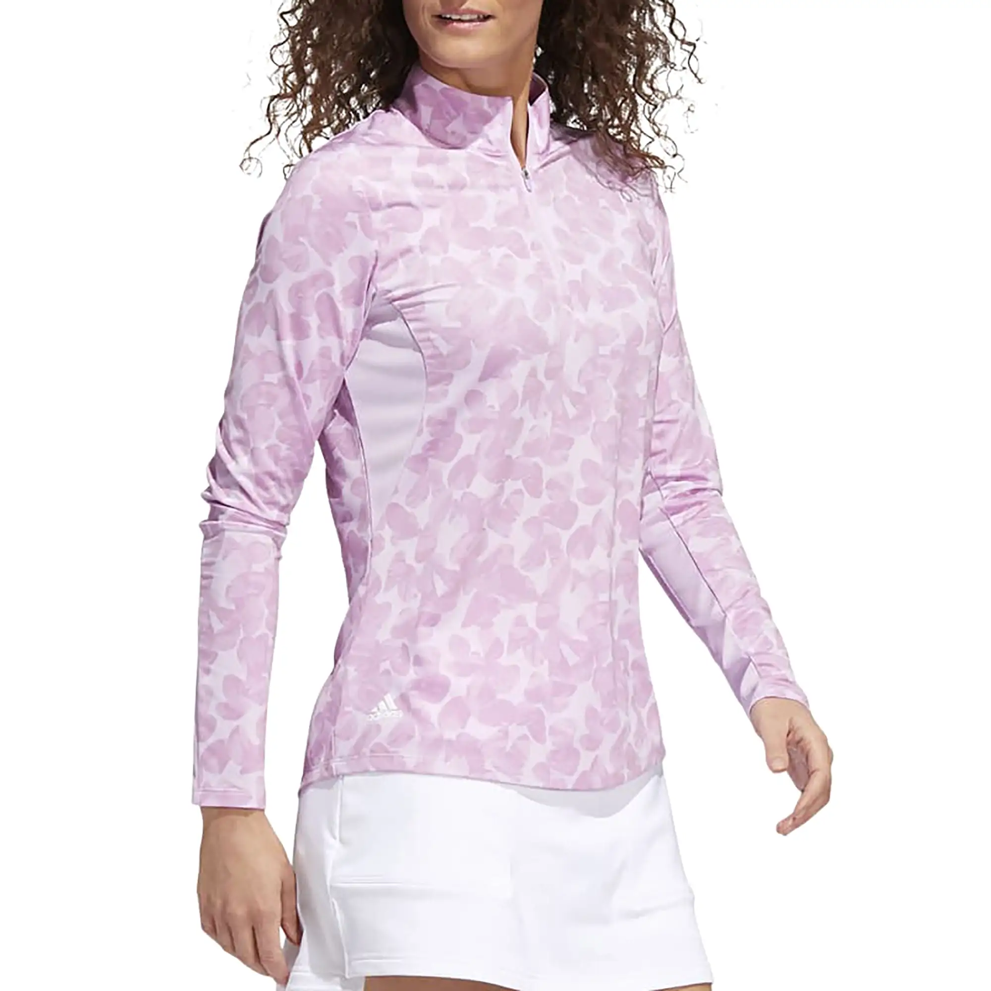 Adidas Women's Ultimate365 Polo Long-Sleeve Top