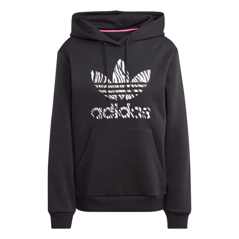 adidas ZEBRA ANIMAL PRINT INFILL HOODIE - Women's