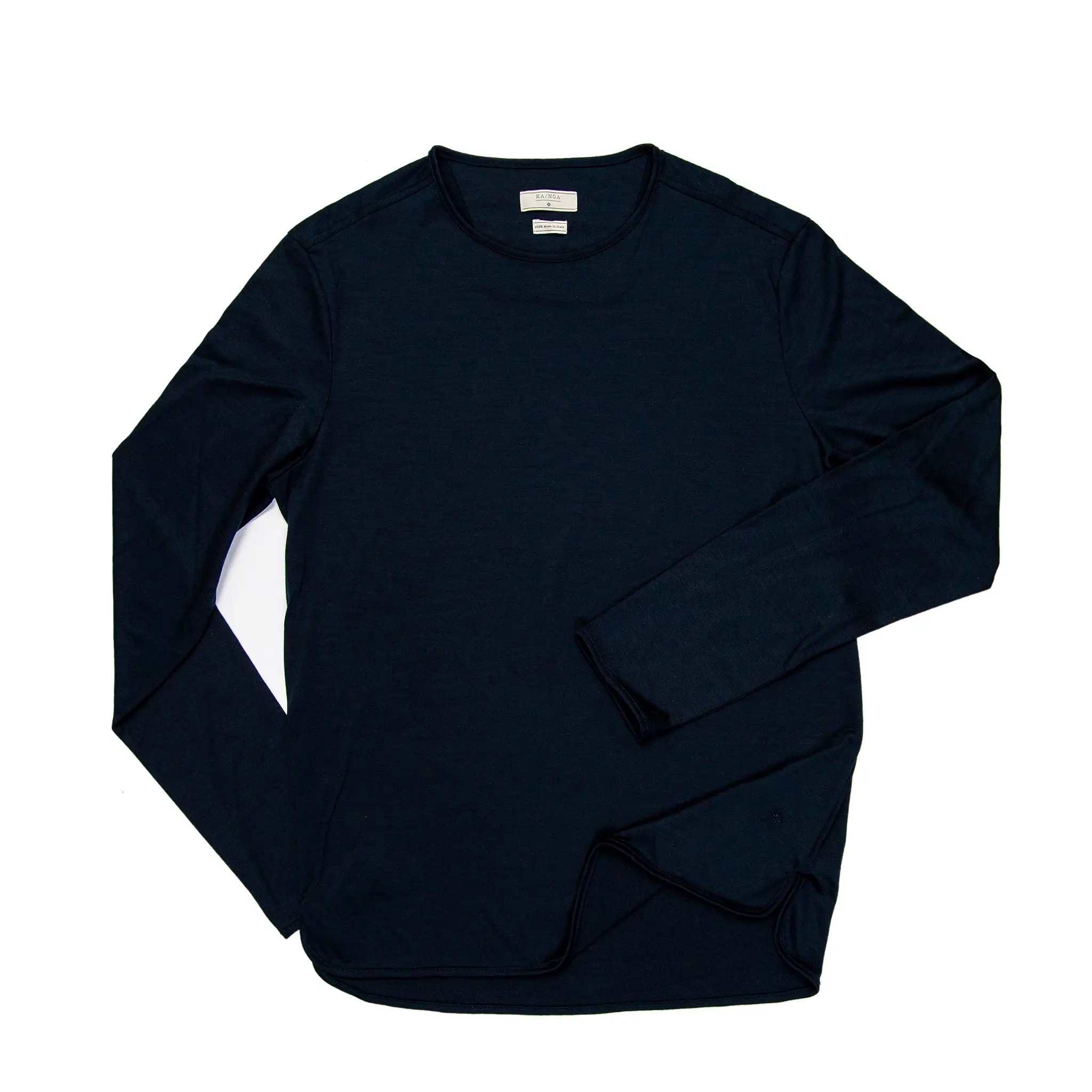 Alaric t-shirt Long Sleeves Merino Wool