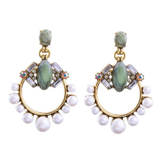 Allure Earrings Divine Green