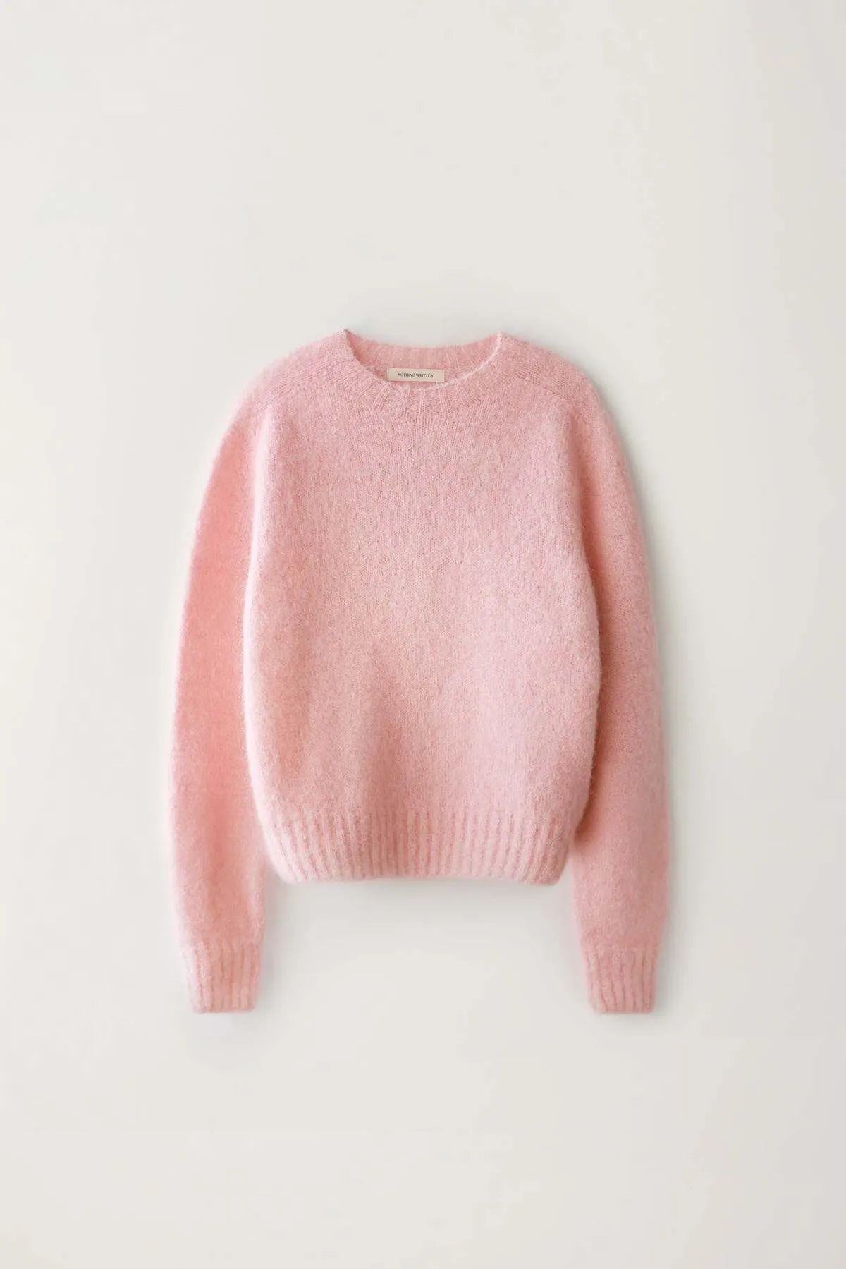 Alpaca Pullover Sweater - pink