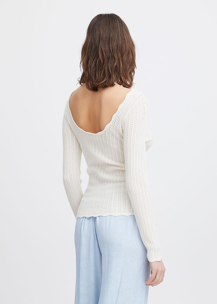 Atelier Rêve Fanto LS Knit Pullover - Birch