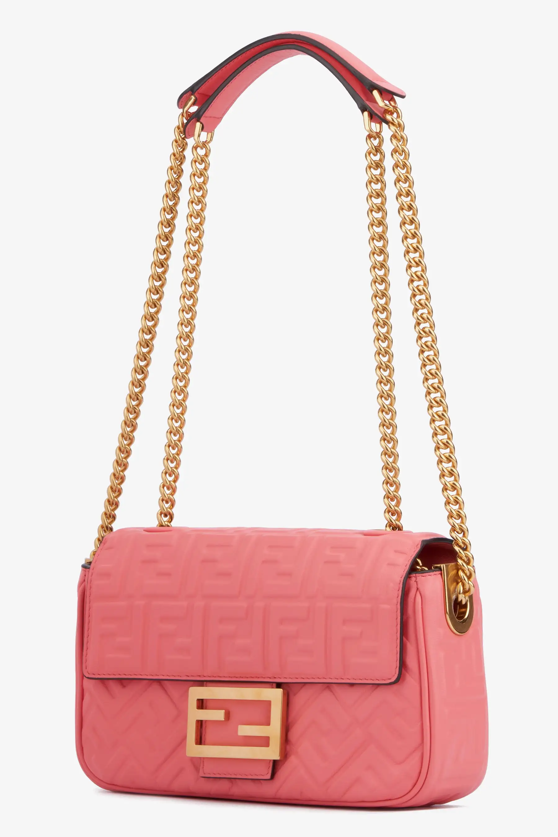 Baguette Chain Midi Shoulder Bag