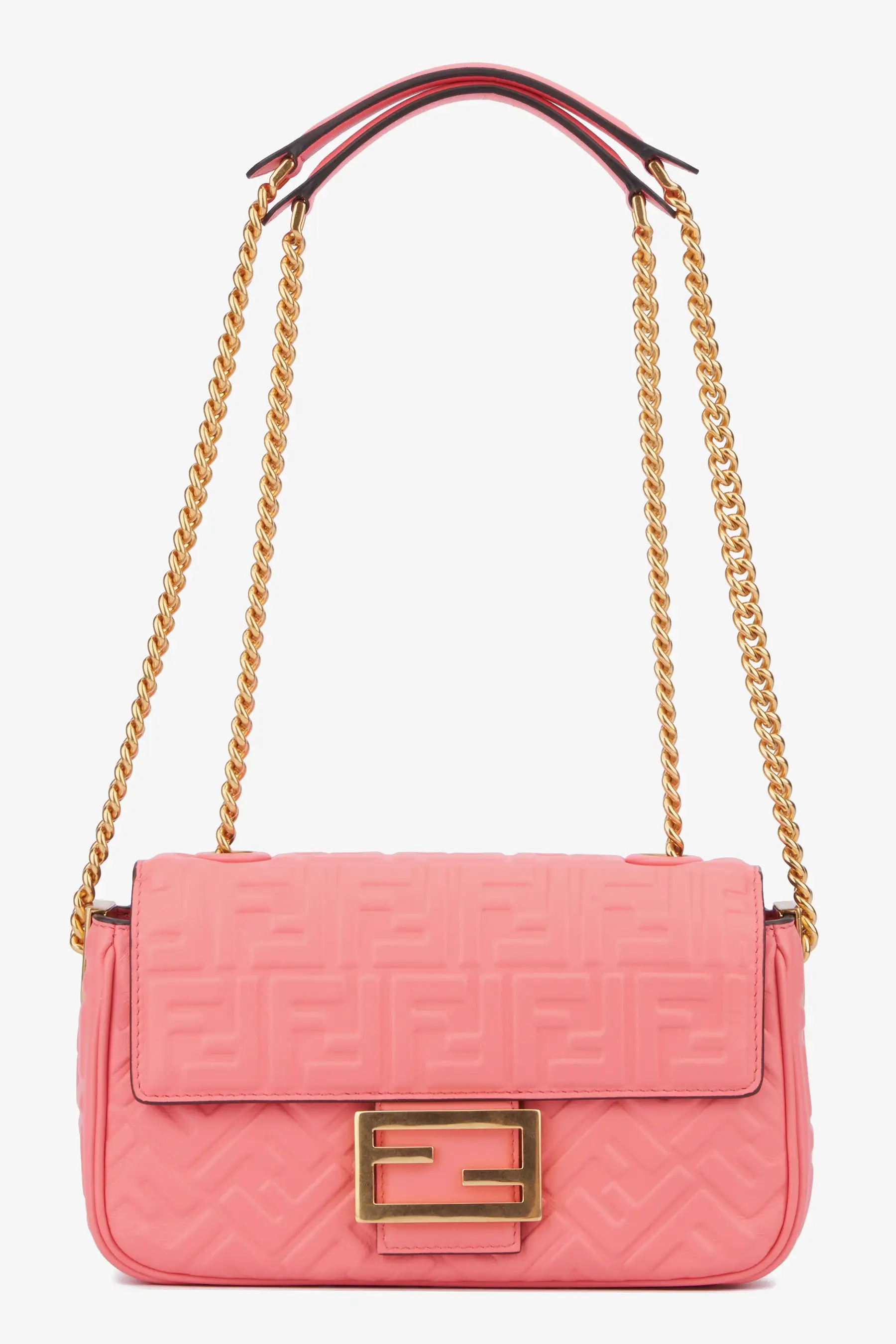 Baguette Chain Midi Shoulder Bag