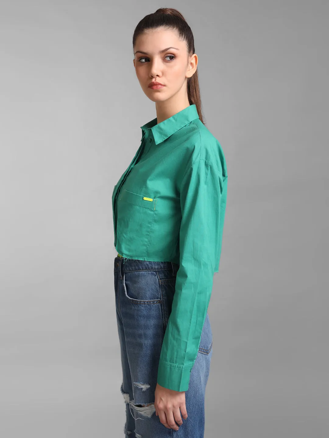 Boxy Full Sleeves Shirt