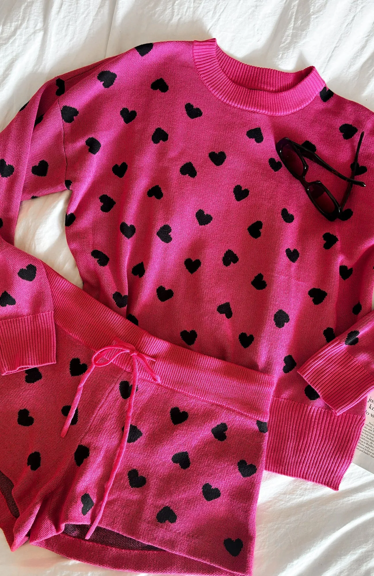 Callie Candy Heart Sweater