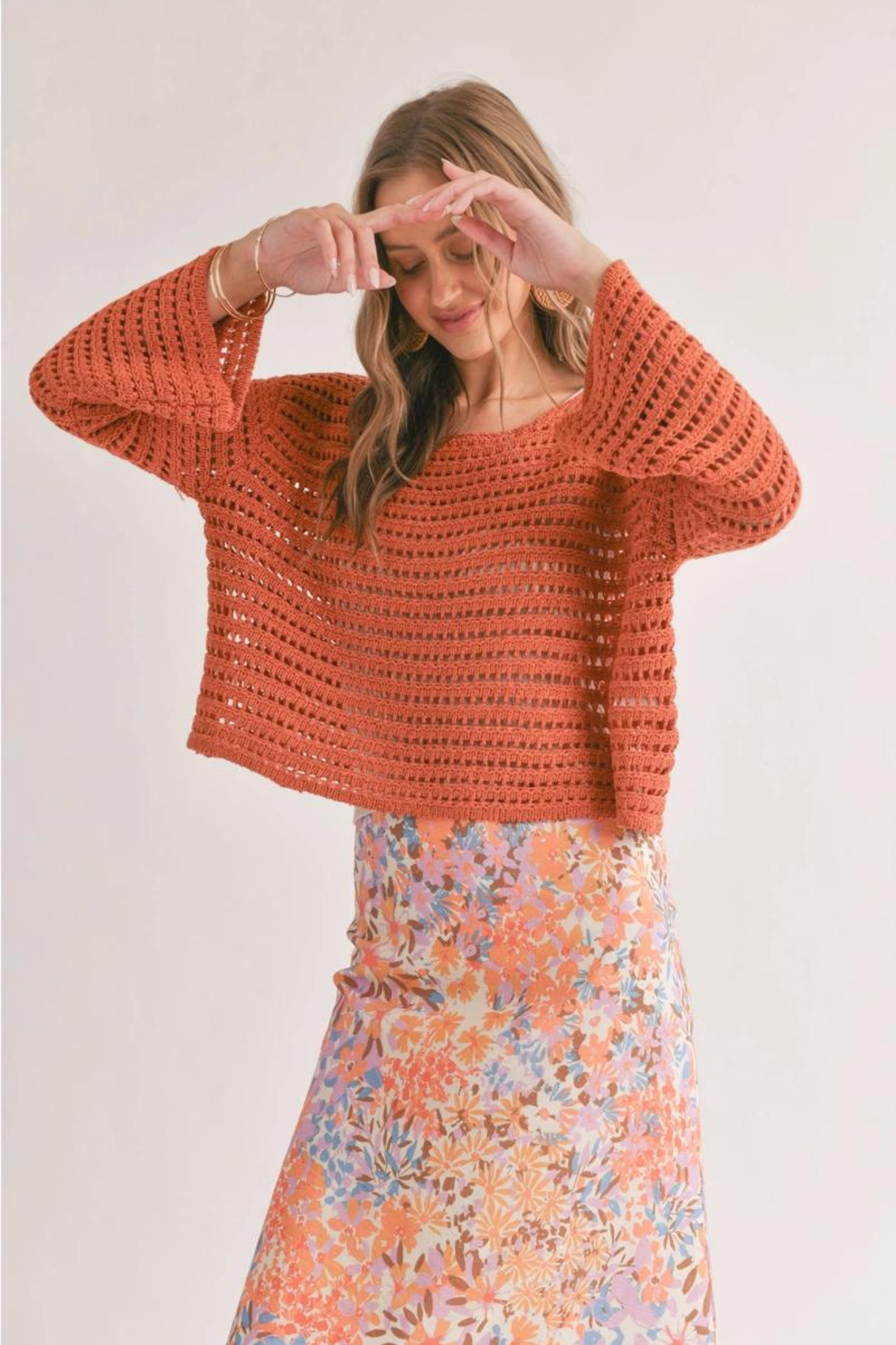 Carlita Sweater Rust