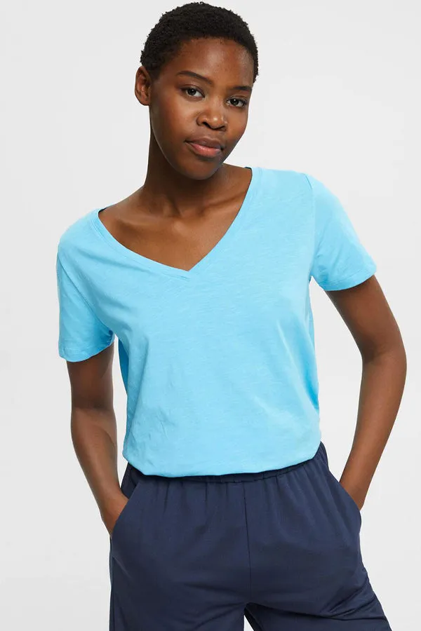 Esprit Relaxed V-Neck T-Shirt