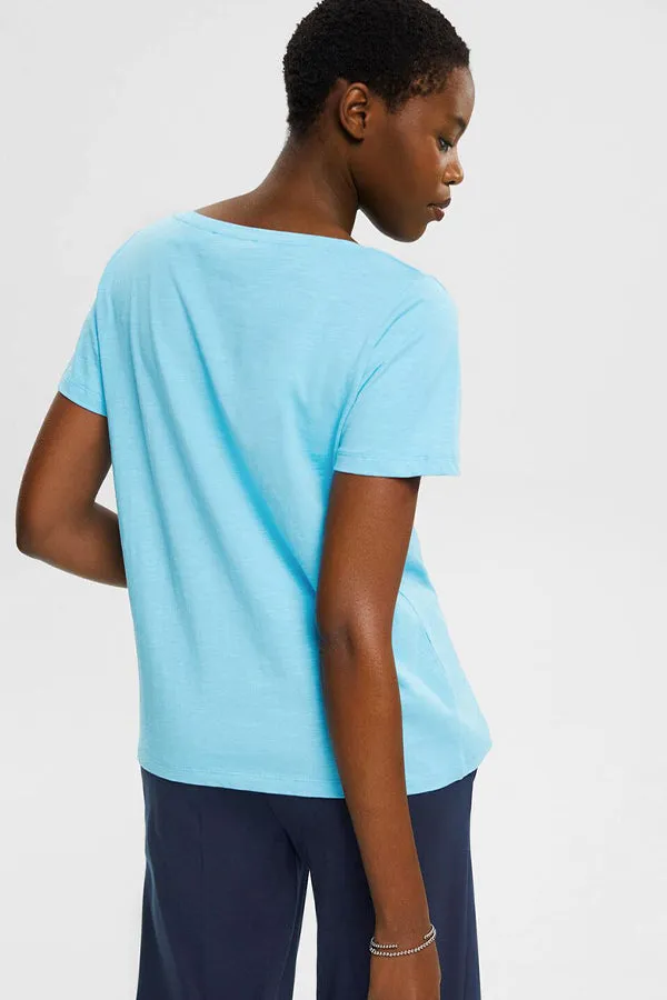 Esprit Relaxed V-Neck T-Shirt