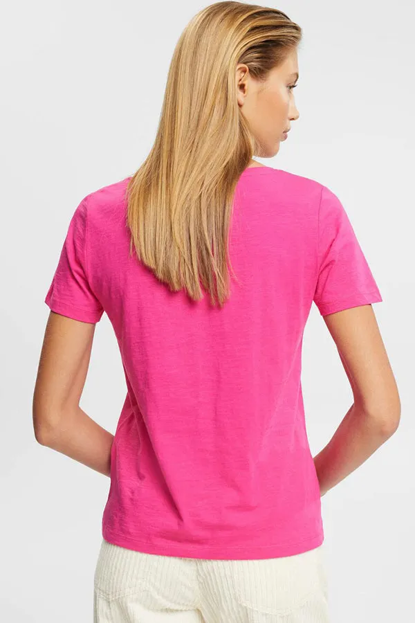 Esprit Relaxed V-Neck T-Shirt