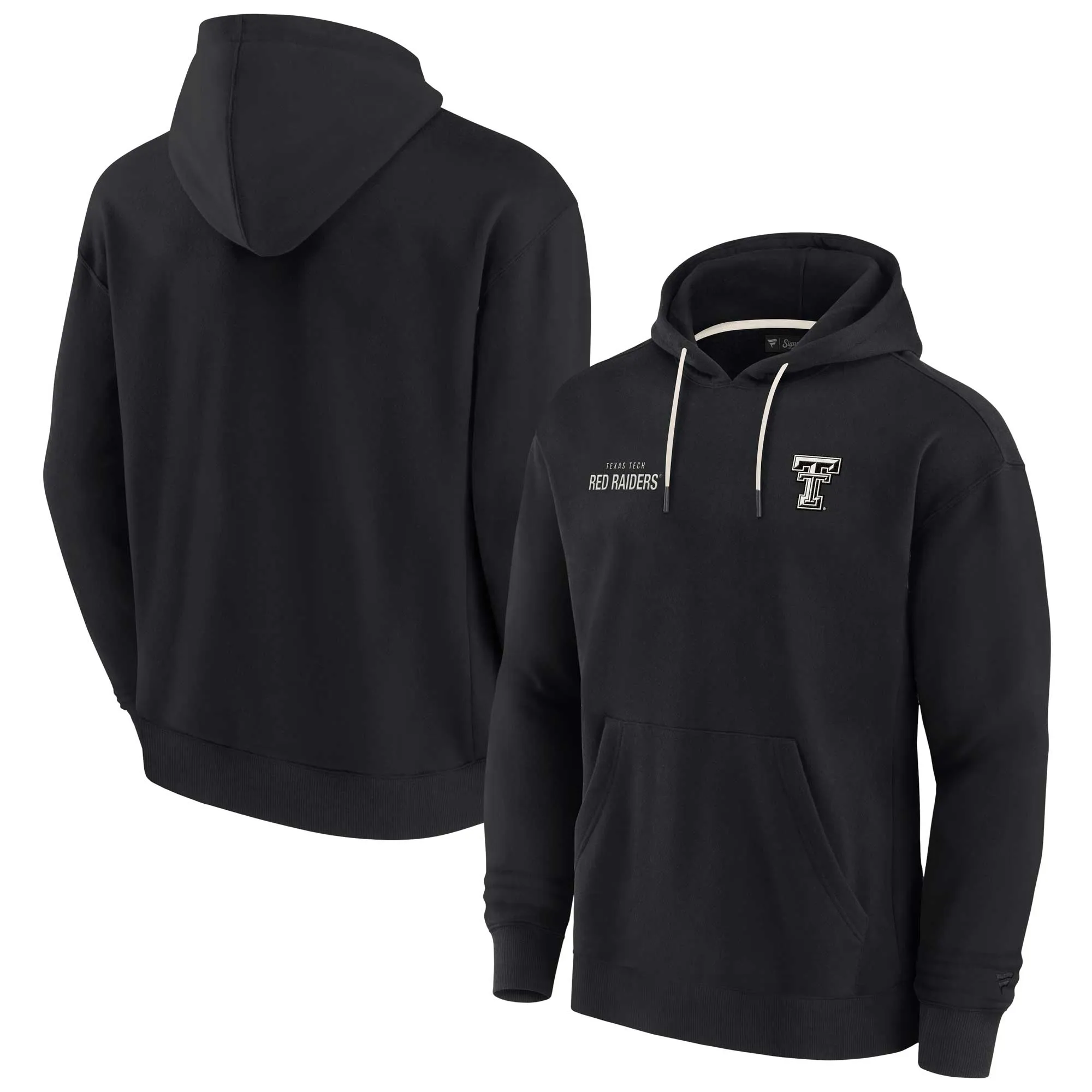 Fanatics Texas Tech Red Raiders Unisex Black Elements Super Soft Fleece Pullover Hoodie