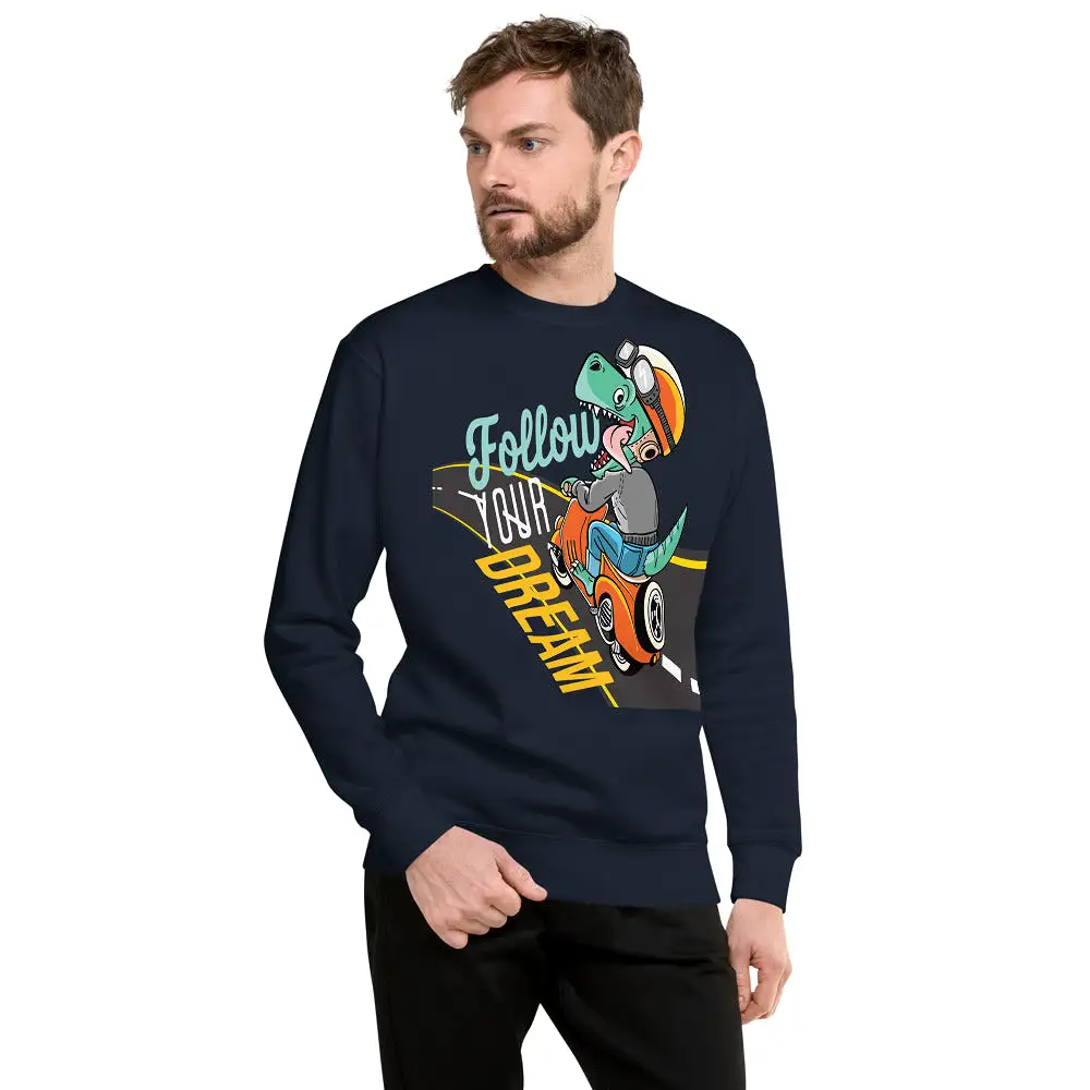 Follow Your Dream Unisex Fleece Pullover