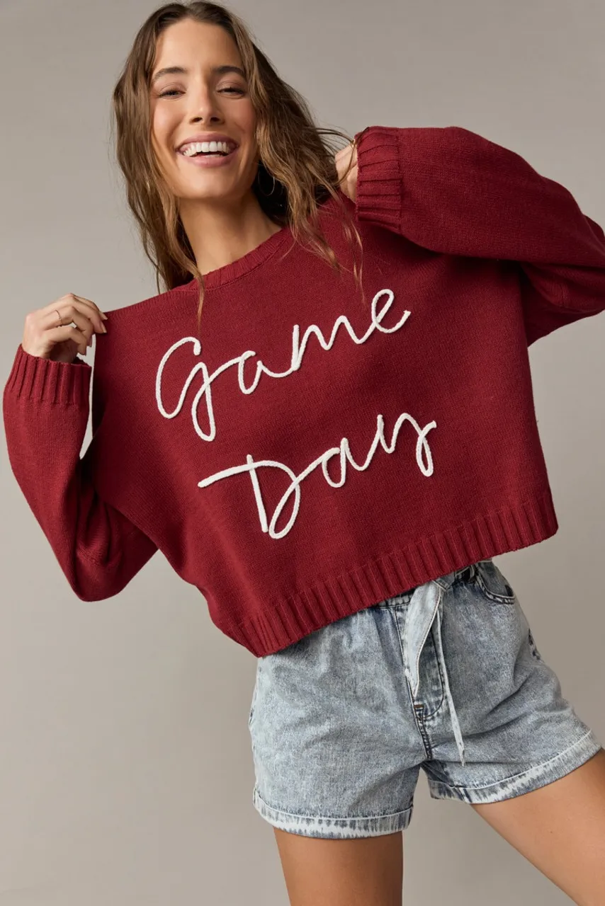 Game Day Pullover Sweater