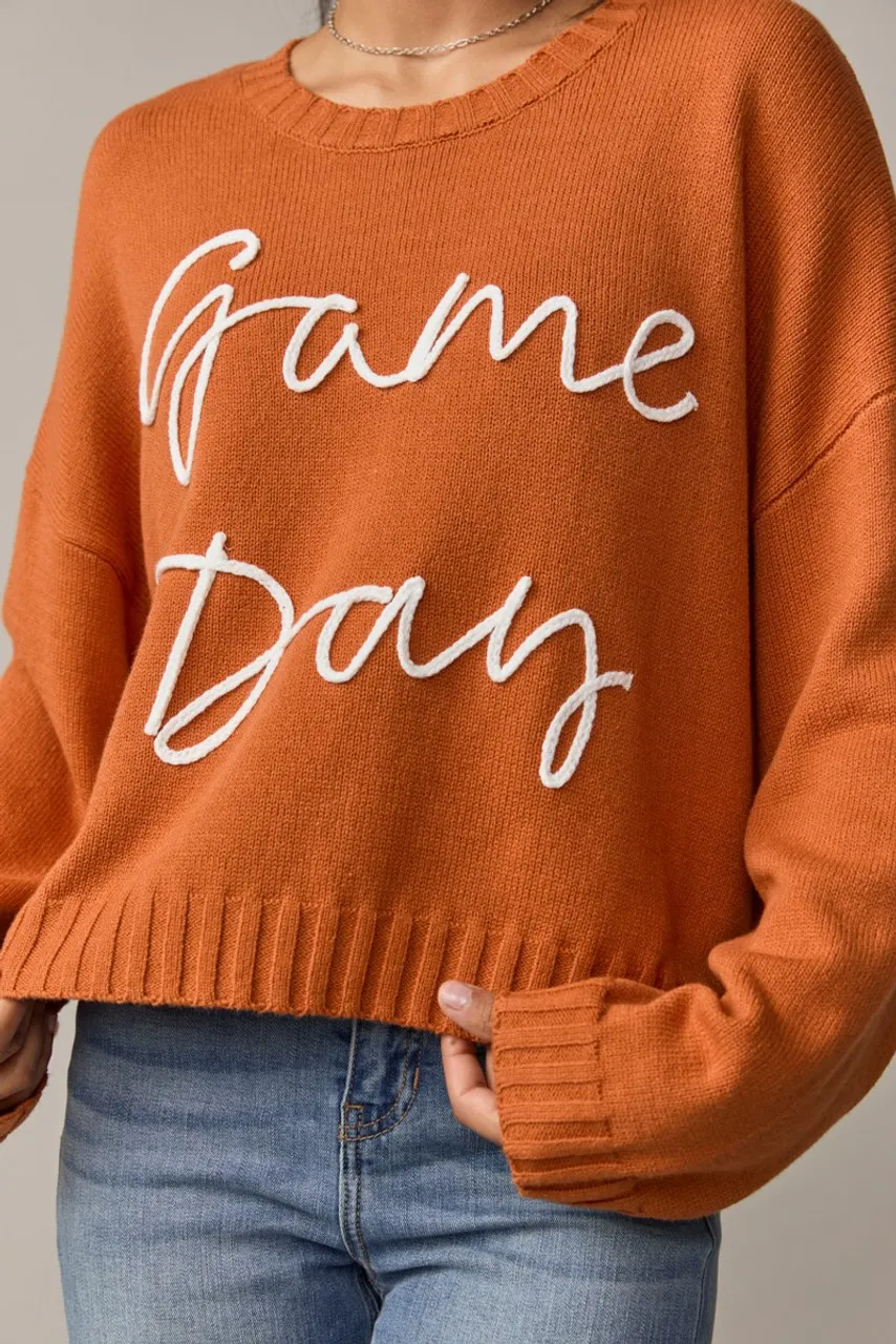 Game Day Pullover Sweater