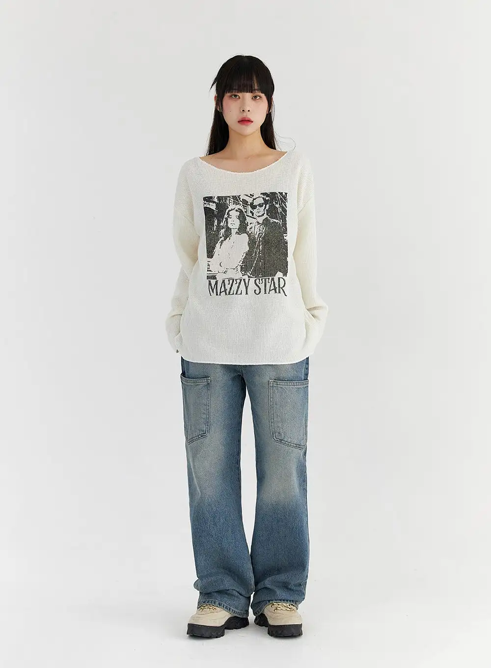 Graphic Sweater Pullover CS327