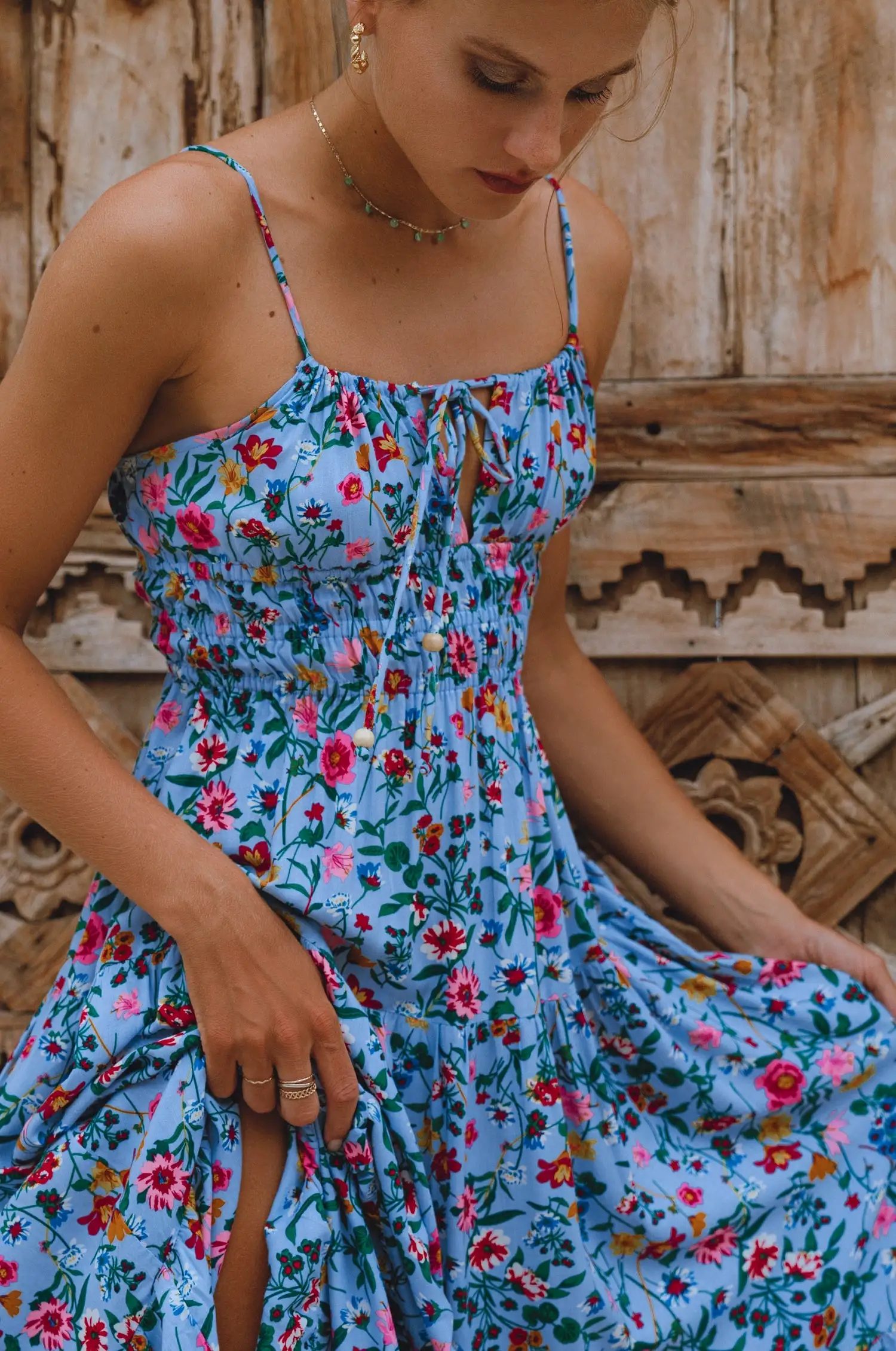 Isadora Tiered Maxi Dress