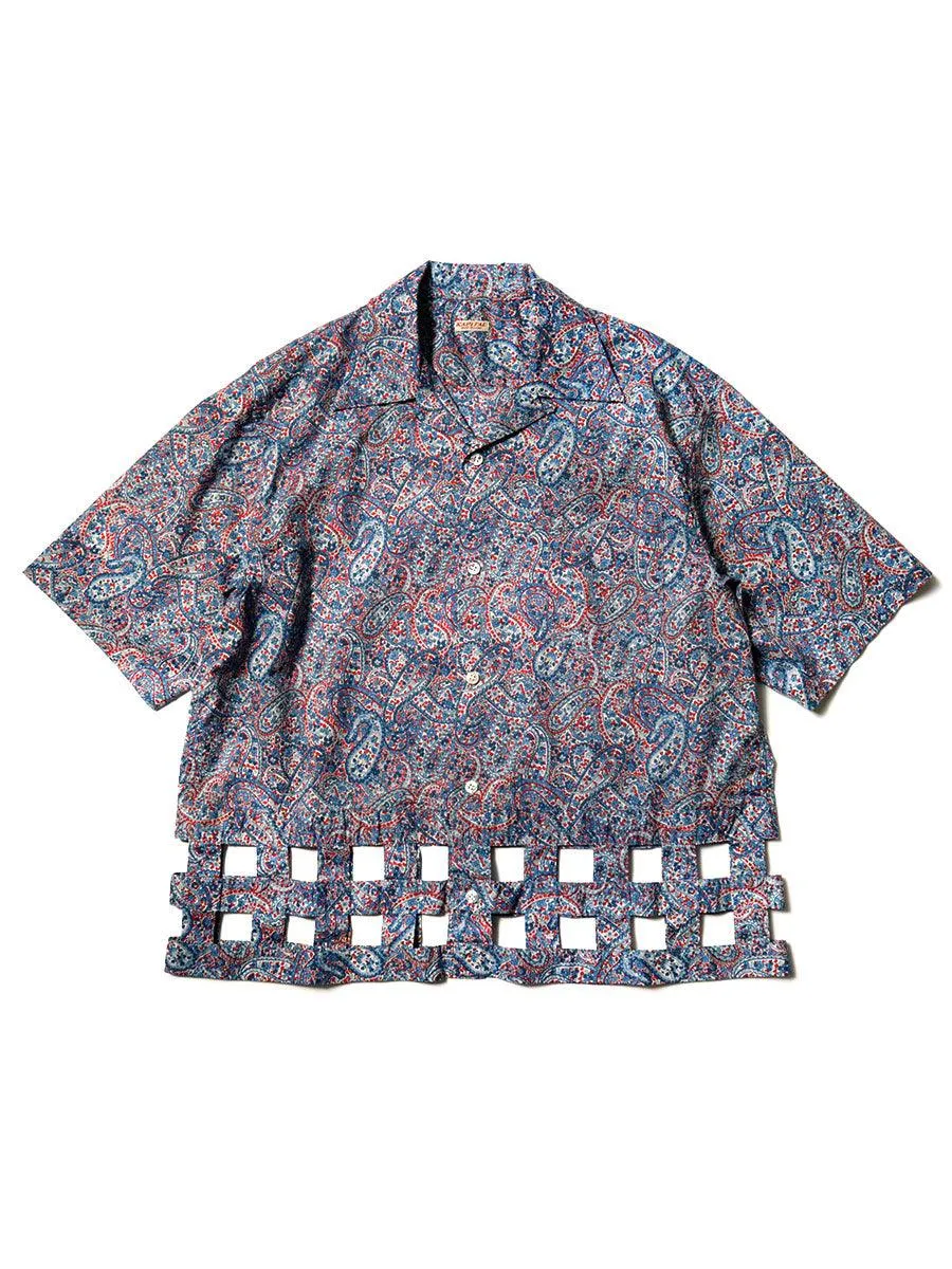 Kapital Lone Paisley Wind Pen Aloha Shirt (short sleeves) K2205SS129