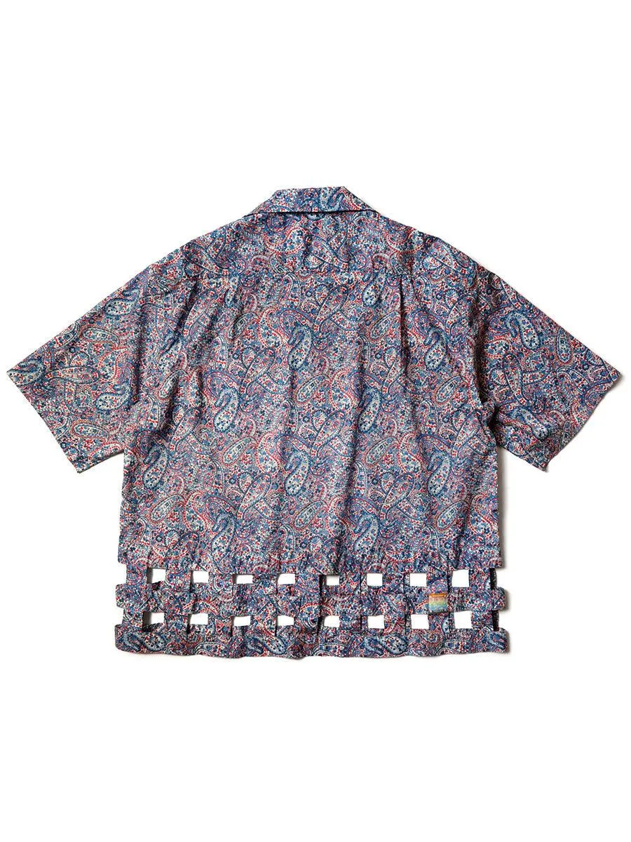 Kapital Lone Paisley Wind Pen Aloha Shirt (short sleeves) K2205SS129