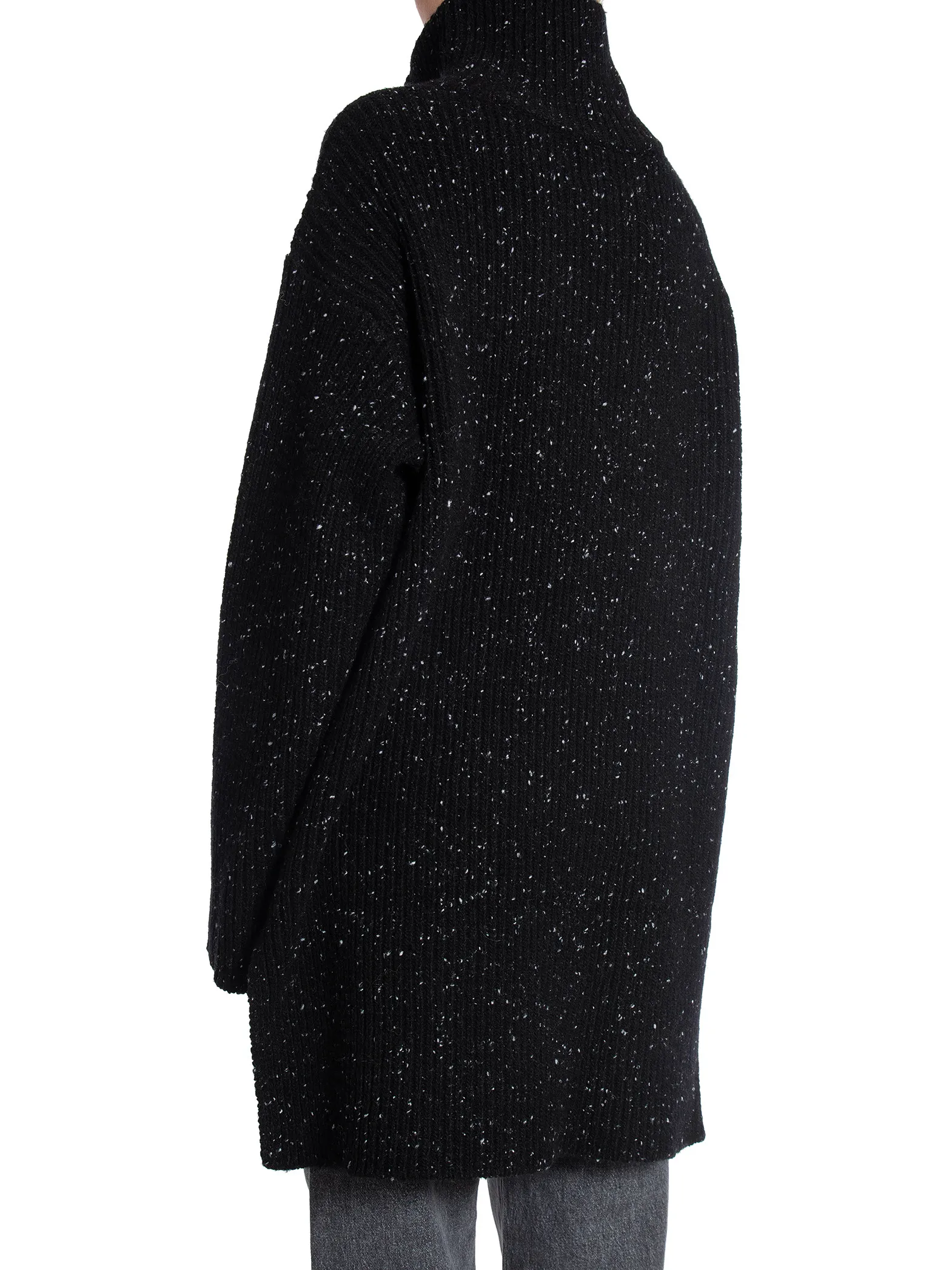 LEVETE ROOM SWEATER OLEEN BLACK COMBINATION