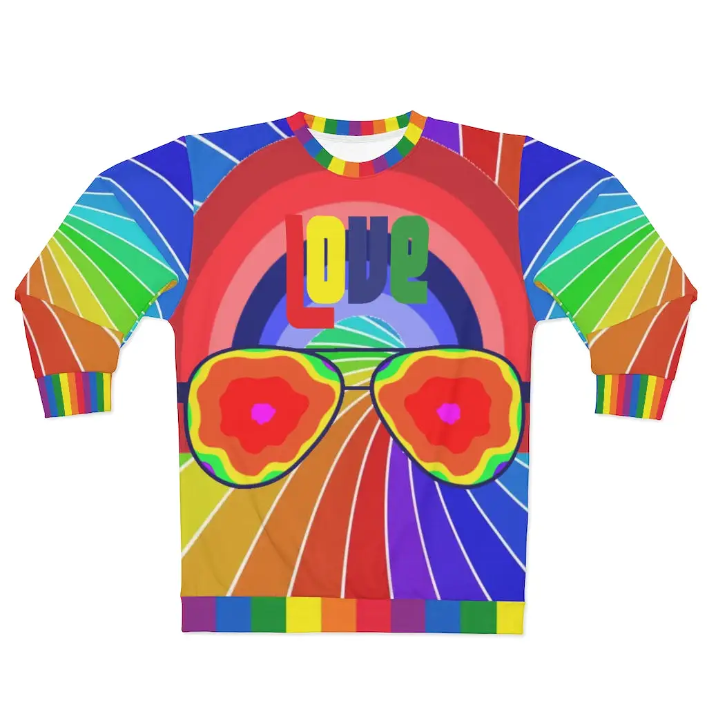 Love on Psychedelics Unisex Sweatshirt