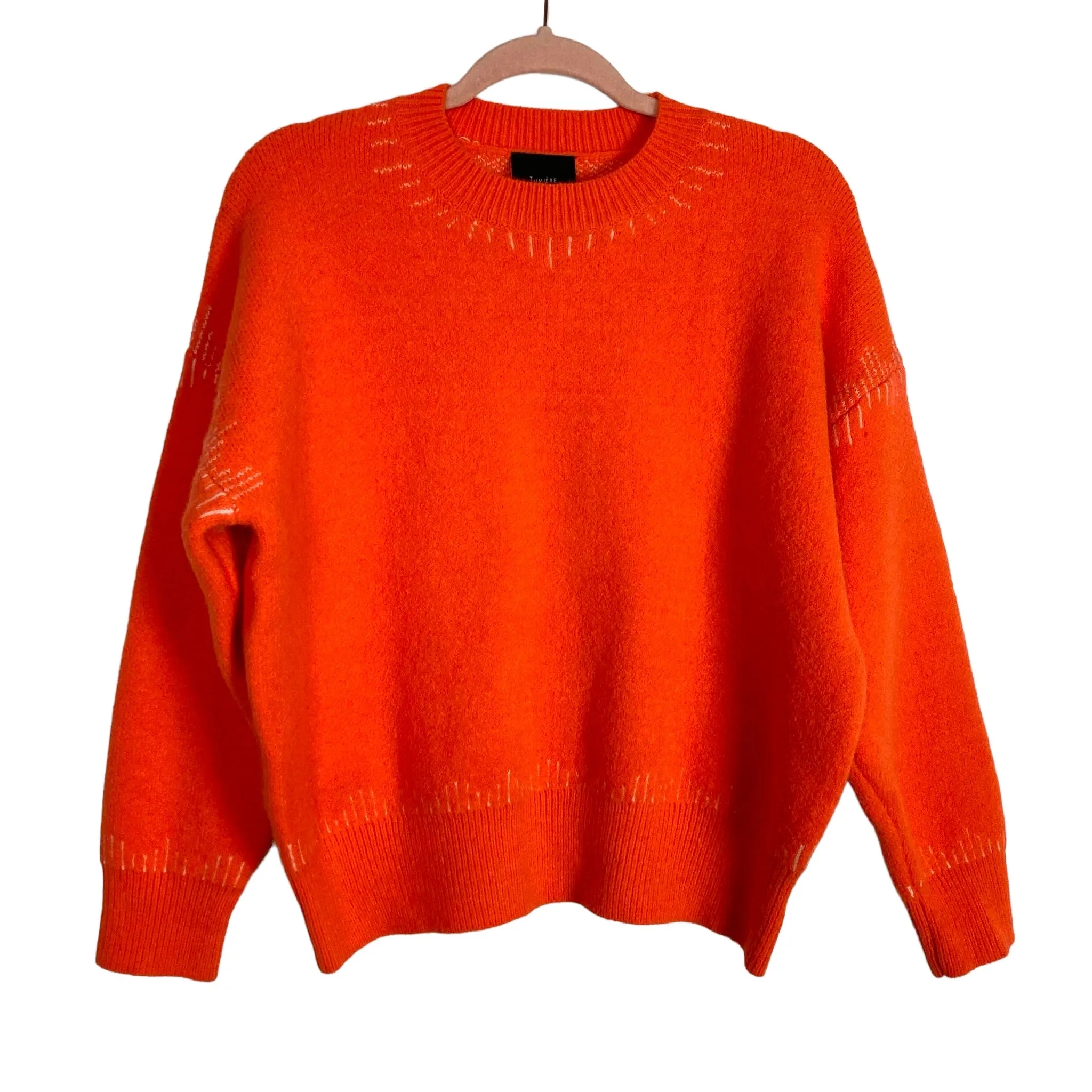 Lumiere Orange Sweater- Size S