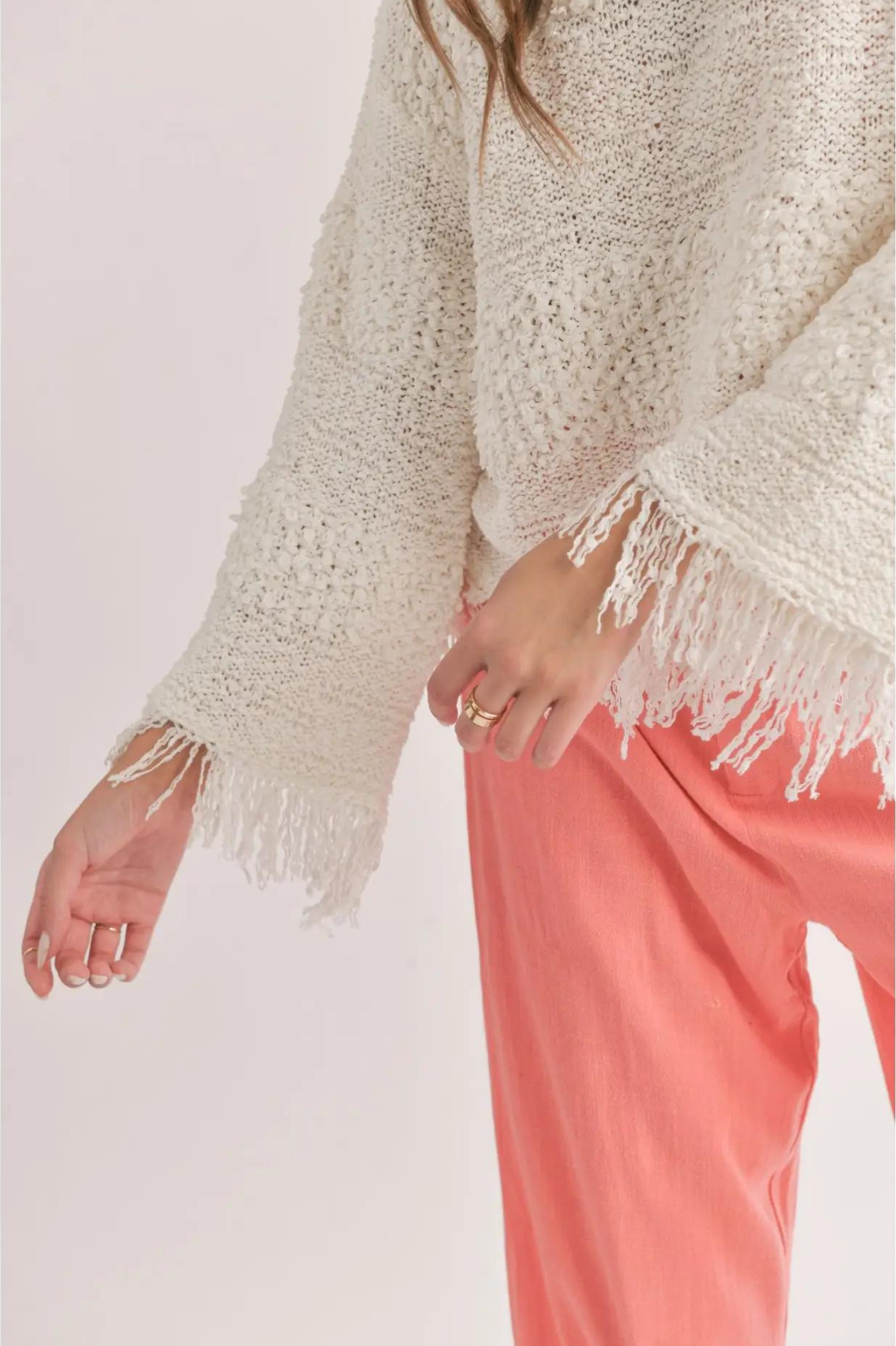 Mel Fringe Sweater