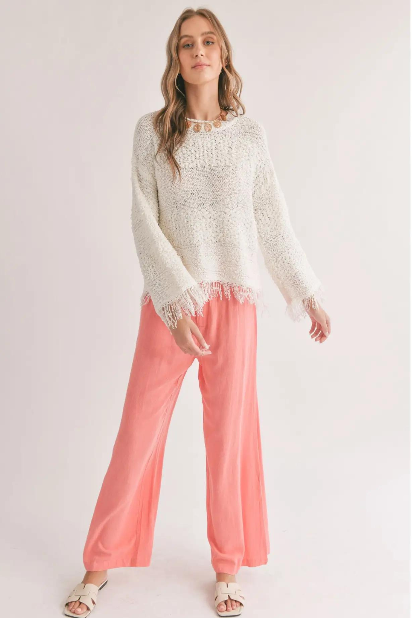 Mel Fringe Sweater