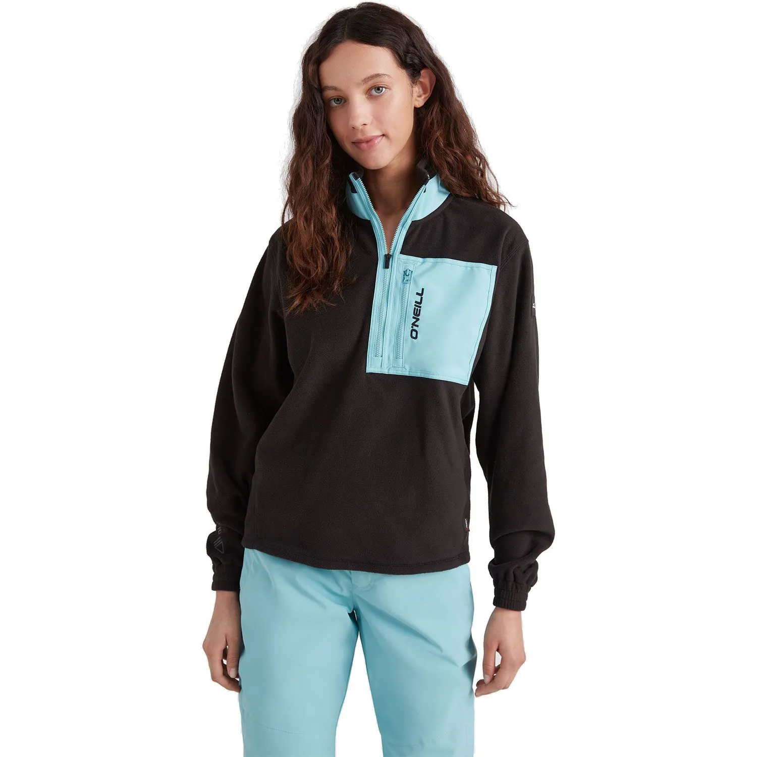 O'Neill - Utility Fleece Pullover Women black out colour block