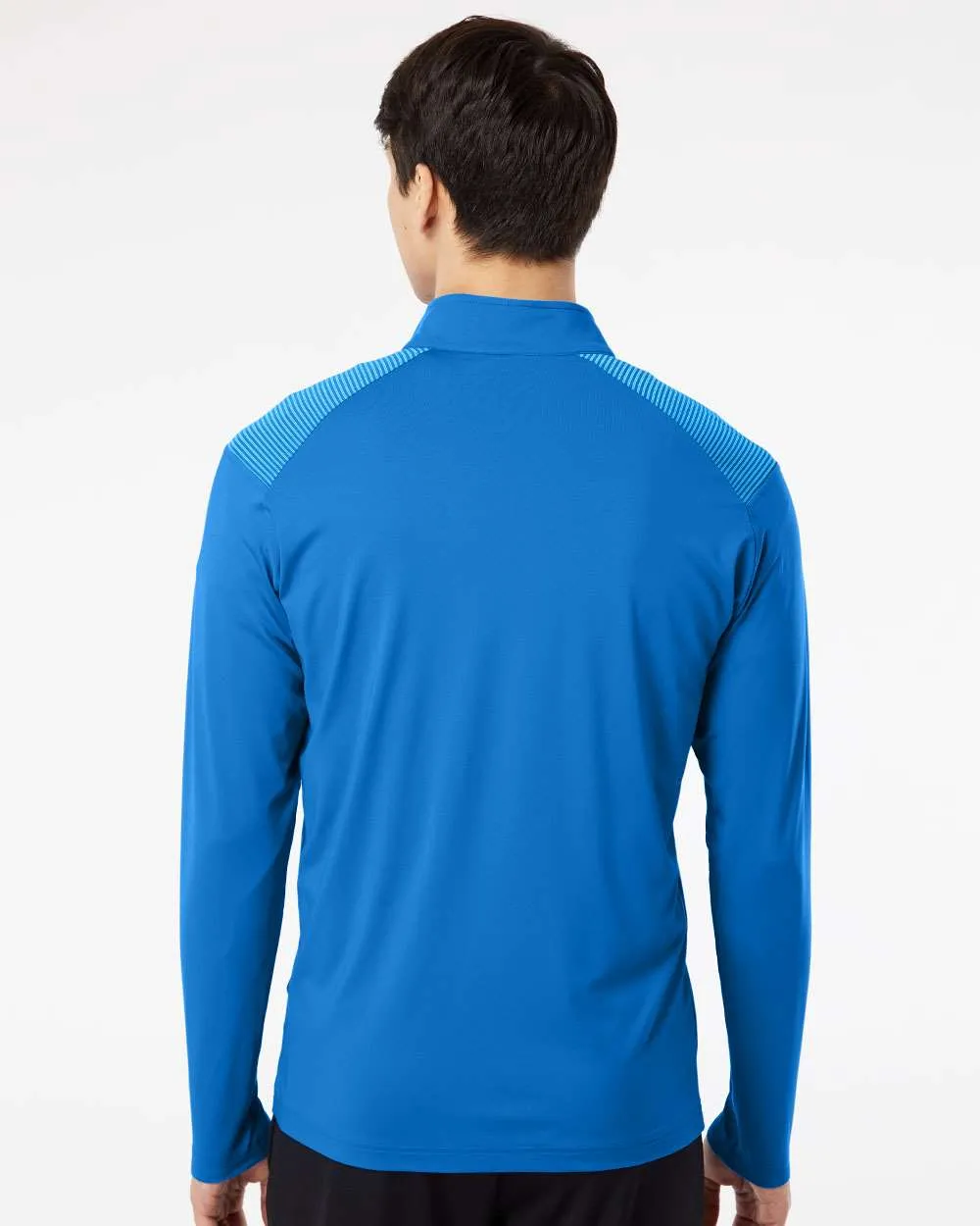 OUTLET-Adidas Shoulder Stripe Quarter-Zip Pullover