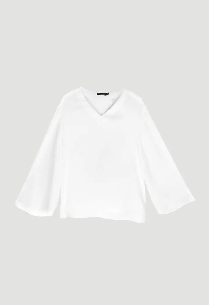 Pleated Sleeves Tops