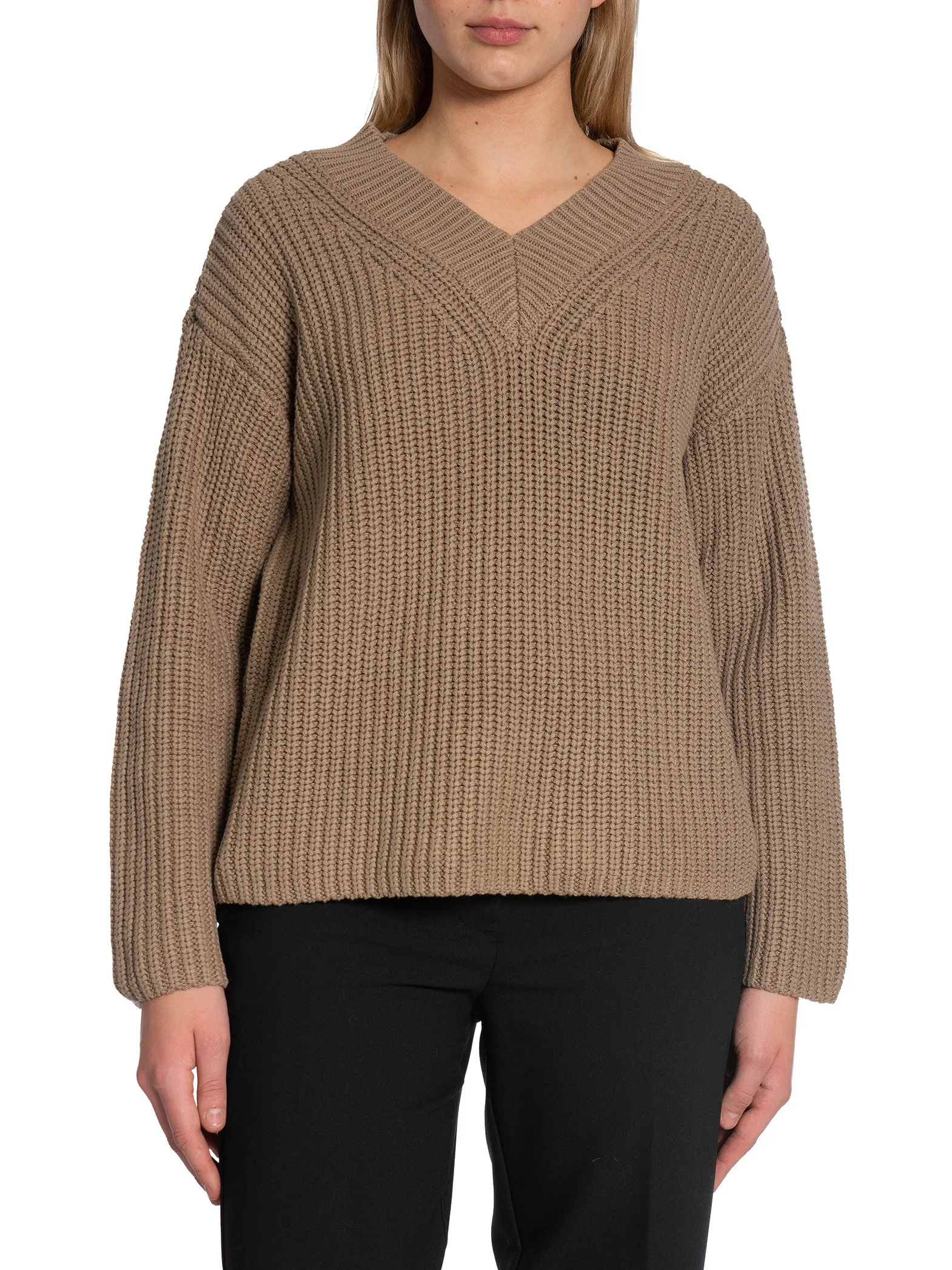 SELECTED FEMME SWEATER SELMA LS KNIT V-NECK