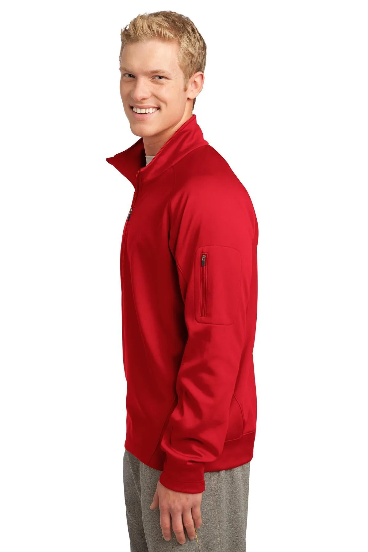 Sport-Tek Tech Fleece 1/4-Zip Pullover F247 True Red