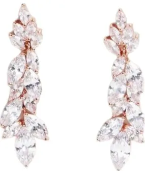 Stephanie Browne Australia Women's Allure Earrings - Rose Gold