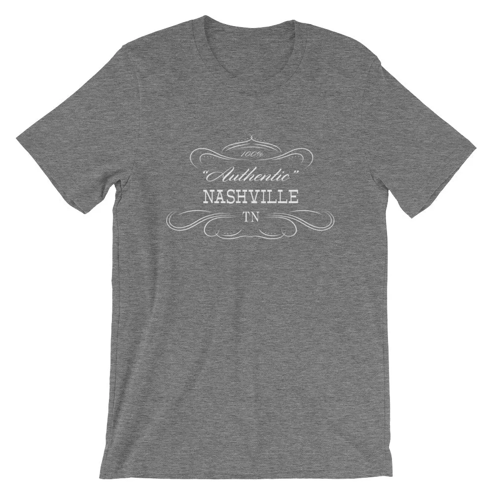 Tennessee - Nashville TN - Short-Sleeve Unisex T-Shirt - Authentic