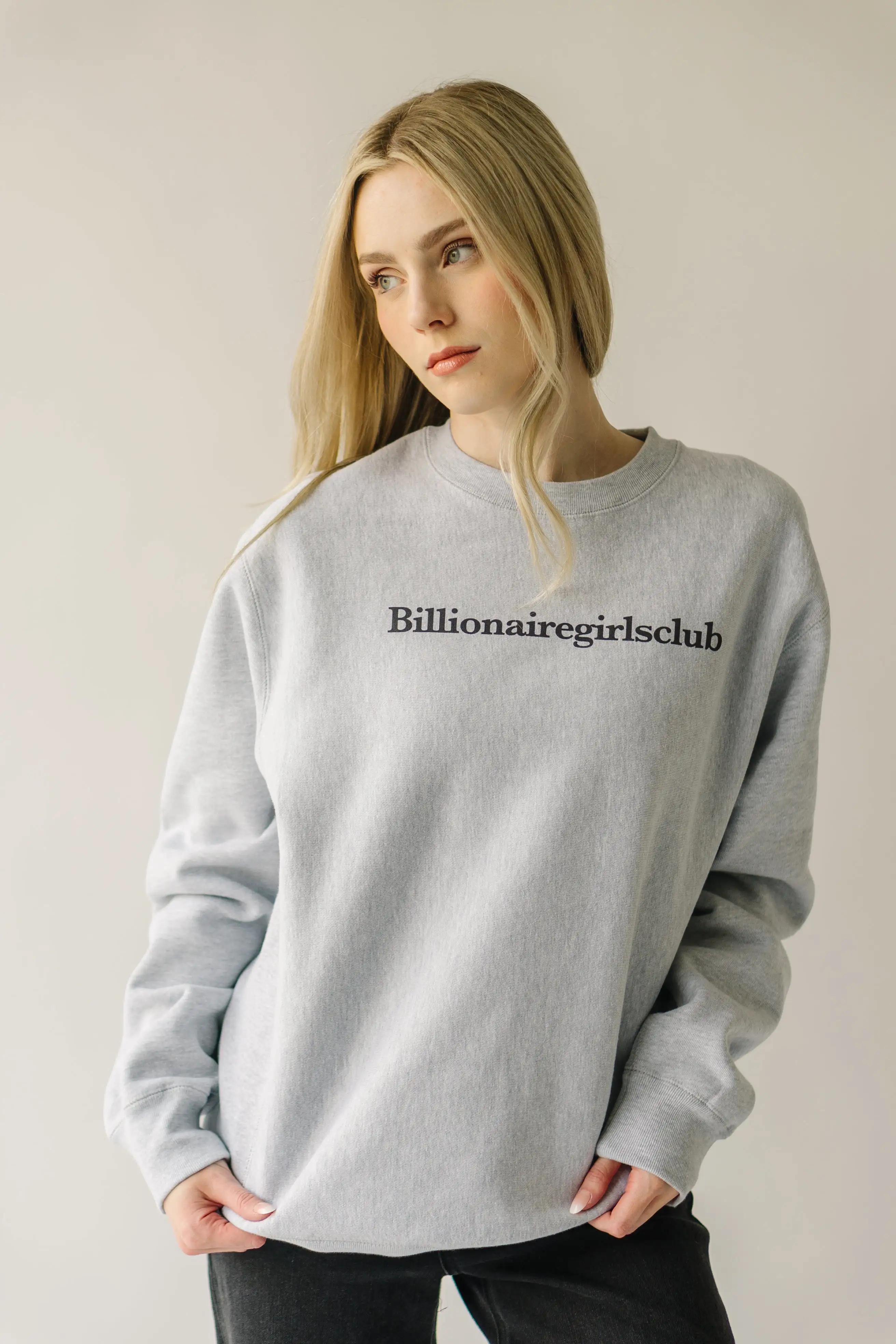 The Billionaires Club Graphic Pullover in Heather Grey