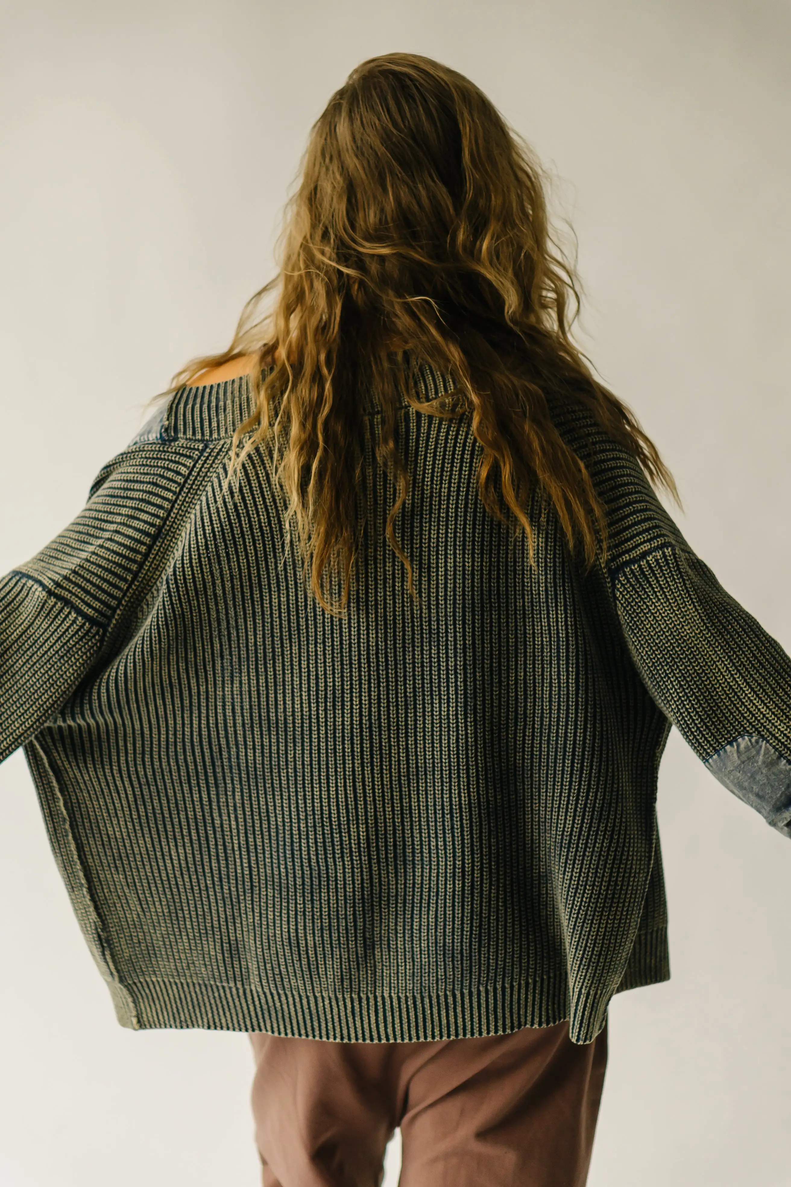 The Tonopah Mineral-Washed Cardigan in Navy