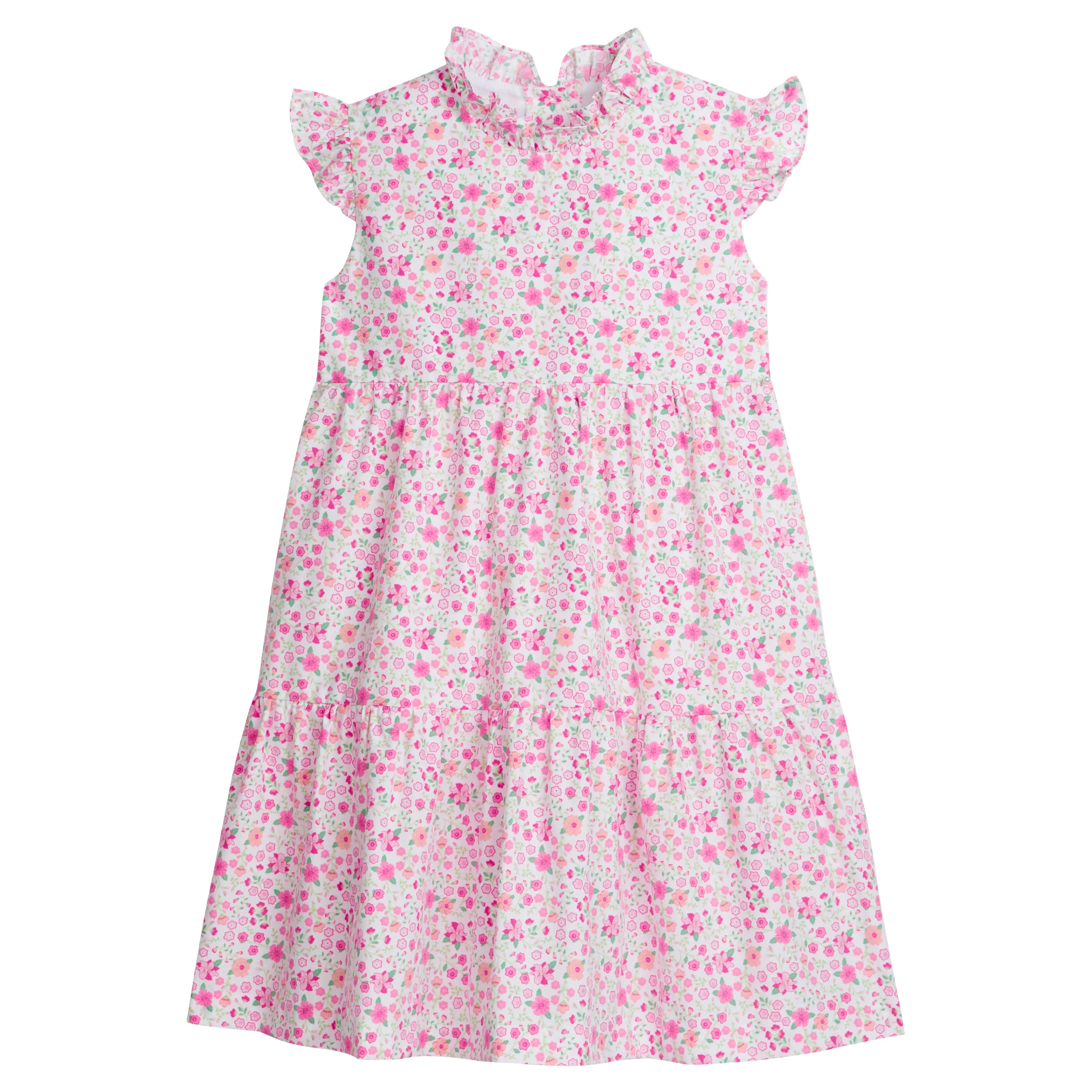 Tiered Charleston Dress - Fairway Floral