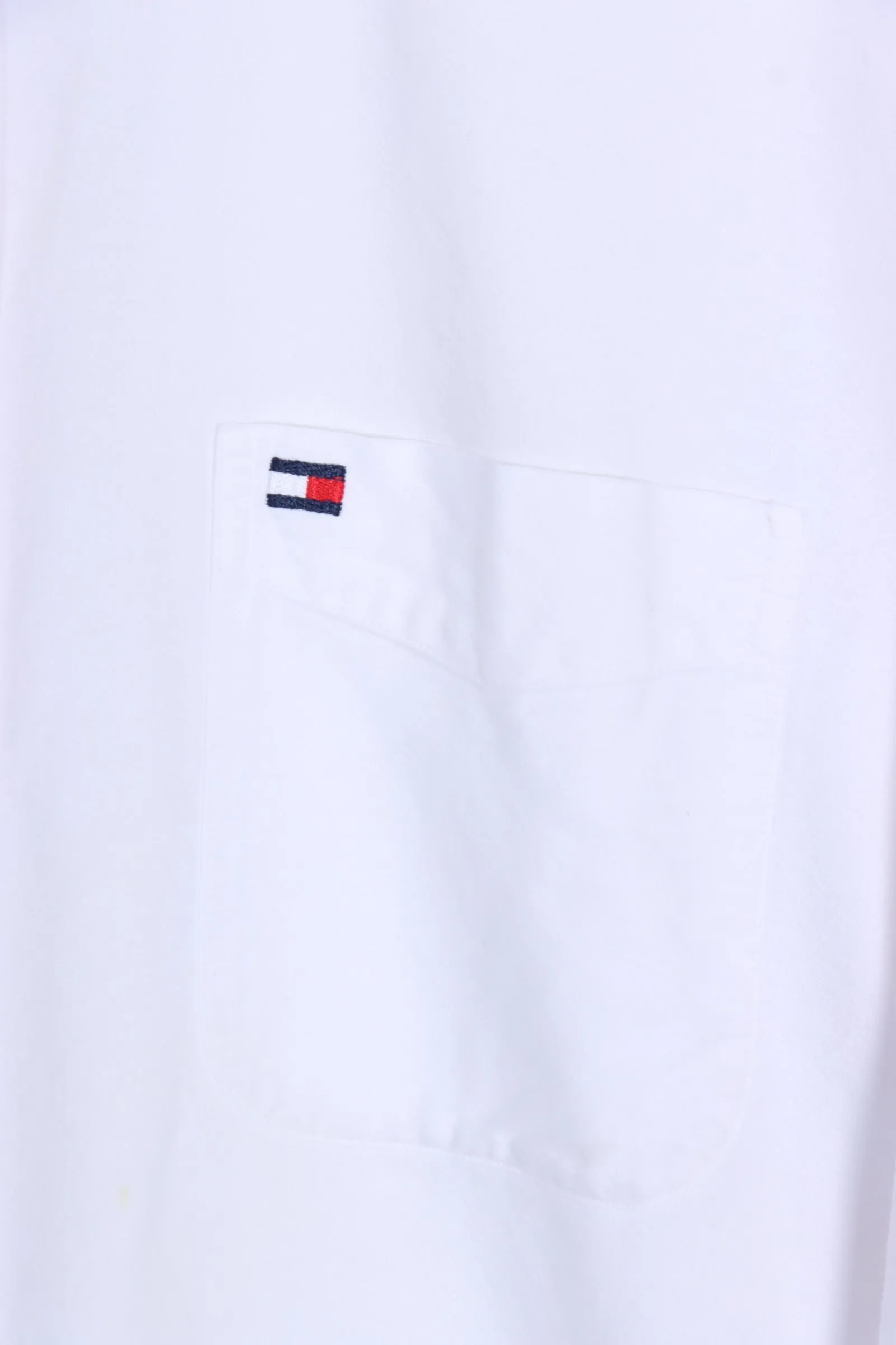 TOMMY HILFIGER Embroidered Long Sleeve Pocket Shirt (L)