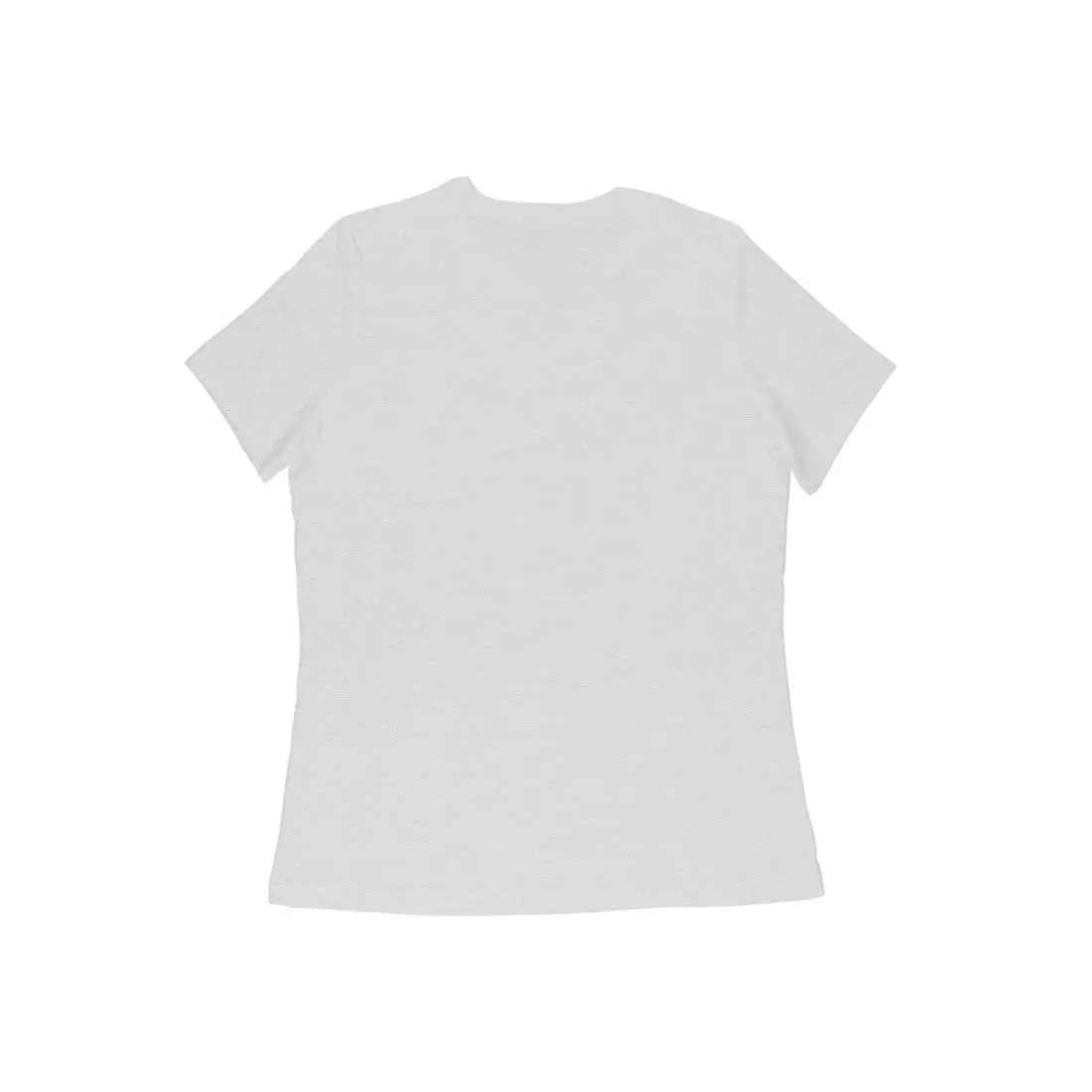 Typographic Half Sleeves Round Neck T-shirt for Women