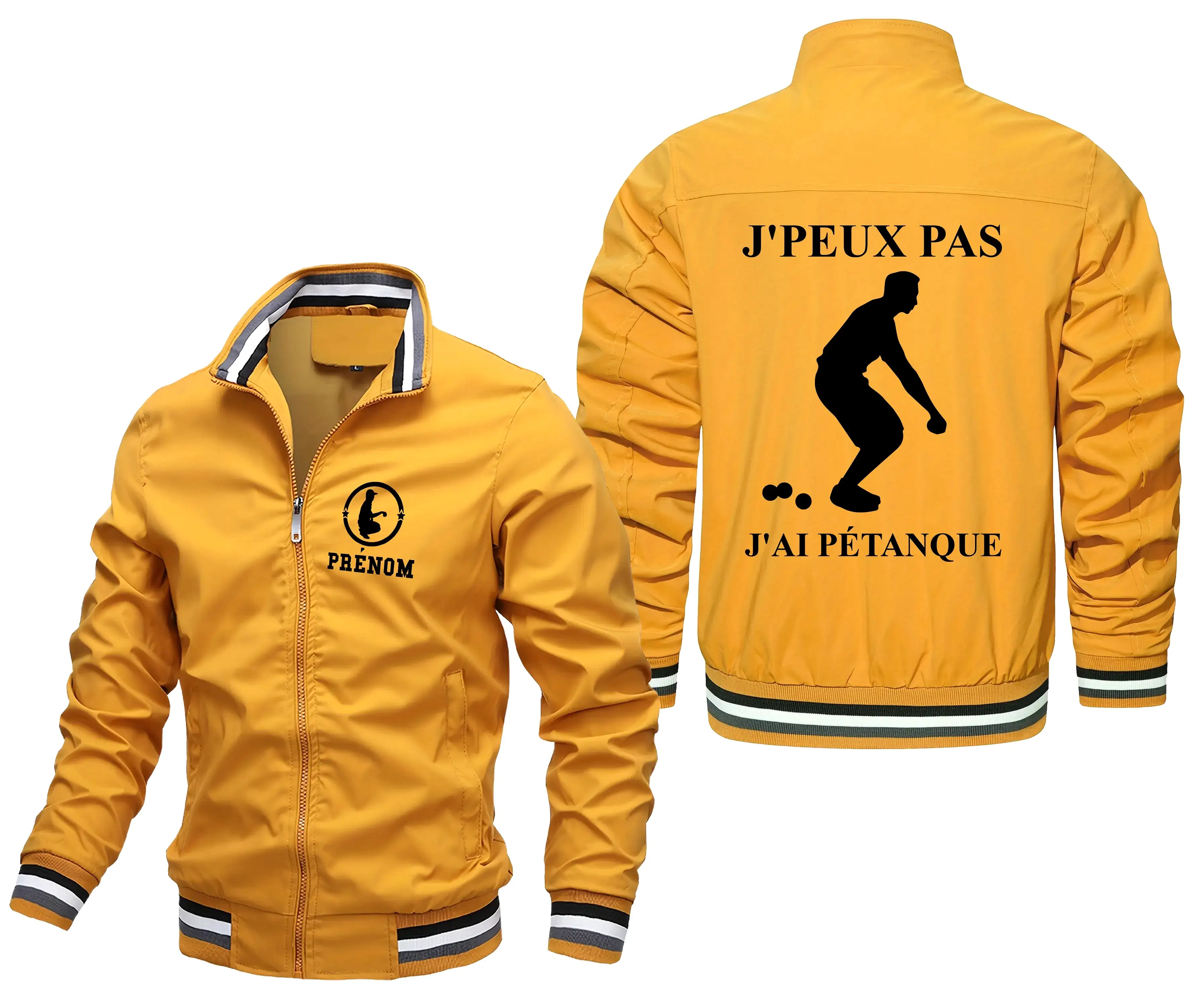 Veste De Pétanque Personnalisée, J'peux Pas J'ai Pétanque, Cadeau Idéal Bouliste - CT07092361