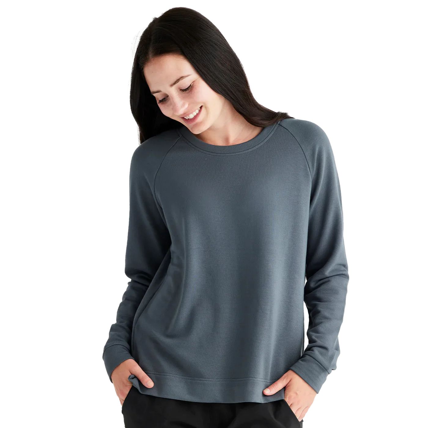 Women's Bamboo Fleece Crewneck Pullover